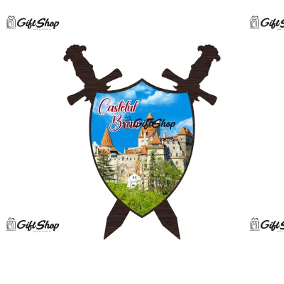 Mgs190-magnet frigider-castelul bran-